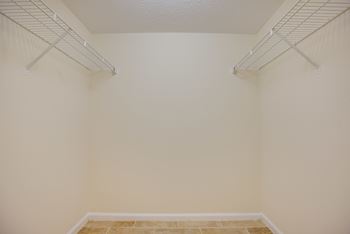 Large walk-in closets